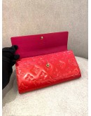 LOUIS VUITTON MONOGRAM VERNIS LONG WALLET -FULL SET-