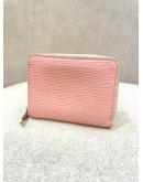 LOUIS VUITTON LIGHT PINK EPI LEATHER WALLET