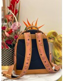 (LIKE NEW) MCM SMALL HIDE AND SEEK RABBIT STARK COGNAC BACKPACK