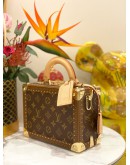 LOUIS VUITTON PETITE MALLE MONOGRAM CANVAS WITH GOLD HARDWARE