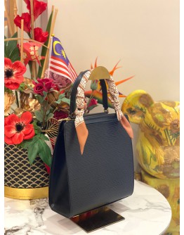 LOUIS VUITTON BLACK EPI LEATHER FIGARI MM BAG