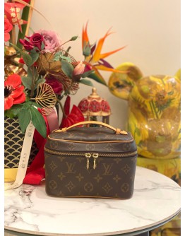 LOUIS VUITTON NICE TOILETRY POUCH MONOGRAM CANVAS BAG