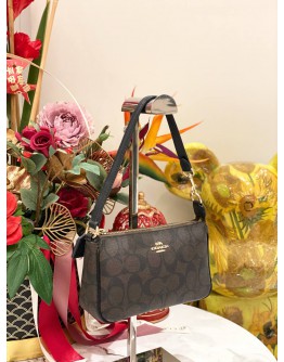 COACH NOLITA 19 SIGNATURE CANVAS SHOULDER BAG