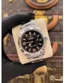 (BRAND NEW) 2023 ROLEX OYSTER PERPETUAL EXPLORER REF 124270 BLACK DIAL 36MM AUTOMATIC WATCH -FULL SET-