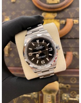 (BRAND NEW) 2023 ROLEX OYSTER PERPETUAL EXPLORER REF 124270 BLACK DIAL 36MM AUTOMATIC WATCH -FULL SET-