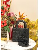 (LIKE NEW) 2022 CHRISTIAN DIOR SMALL LADY DIOR MY ABCDIOR BAG WITH ADJUSTABLE SHOULDER STRAP -FULL SET-