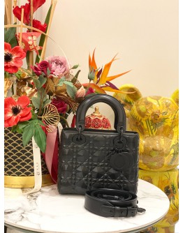(LIKE NEW) 2022 CHRISTIAN DIOR SMALL LADY DIOR MY ABCDIOR BAG WITH ADJUSTABLE SHOULDER STRAP -FULL SET-