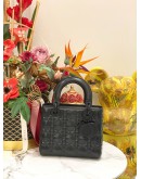 (LIKE NEW) 2022 CHRISTIAN DIOR SMALL LADY DIOR MY ABCDIOR BAG WITH ADJUSTABLE SHOULDER STRAP -FULL SET-