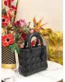 (LIKE NEW) 2022 CHRISTIAN DIOR SMALL LADY DIOR MY ABCDIOR BAG WITH ADJUSTABLE SHOULDER STRAP -FULL SET-