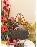 (UNUSED) LOUIS VUITTON WALLET ON CHAIN IVY MONOGRAM CANVAS -FULL SET-