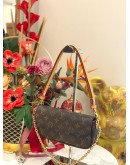 (UNUSED) LOUIS VUITTON WALLET ON CHAIN IVY MONOGRAM CANVAS -FULL SET-