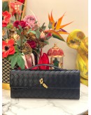 (LIKE NEW) BOTTEGA VANETA BLACK ANDIAMO CLUTCH