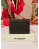BURBERRY MONSTER GRAPHIC LEATHER CARD HOLDER 