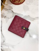 (LIKE NEW) BOTTEGA VANETTA INTRECCIATO MEDIUM BI-FOLD WALLET 