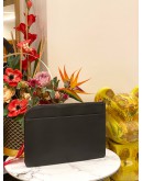 (LIKE NEW) VERSACE STUDDED LEATHER CLUTCH -FULL SET-