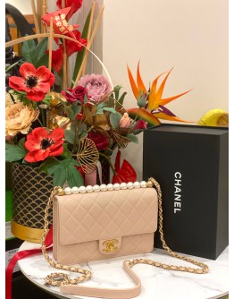 (LIKE NEW) CHANEL CHIC PEARLS FLAP BAG -FULL SET-