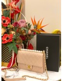 (LIKE NEW) CHANEL CHIC PEARLS FLAP BAG -FULL SET-