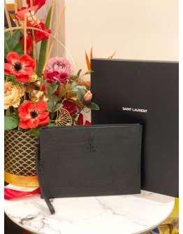 (LIKE NEW) YSL SAINT LAURENT CASSANDRE ZIPPED TABLET HOLDER 
