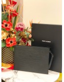 (LIKE NEW) YSL SAINT LAURENT CASSANDRE ZIPPED TABLET HOLDER 