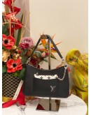(UNUSED) 2025 LOUIS VUITTON MARELLINI SHOULDER AND CROSSBODY BAG IN BLACK EPI LEATHER -FULL SET-
