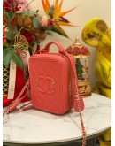 CHANEL CC FILIGREE VANITY CAVIAR CROSSBODY BAG 