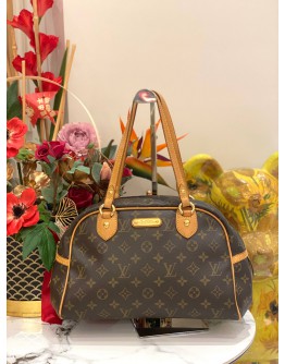 LOUIS VUITTON MONTORGUEIL PM MONOGRAM CANVAS BAG