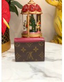 (LIKE NEW) LOUIS VUITTON FUCHSIA MONOGRAM CANVAS AND LEATHER ZOE WALLET 