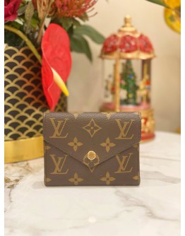 (LIKE NEW) LOUIS VUITTON VICTORINE WALLET IN MONOGRAM CANVAS 