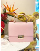 (LIKE NEW) FURLA BELLA MEDIUM SAFFIANO POUDRE TOP HANDLE BAG 