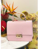 (LIKE NEW) FURLA BELLA MEDIUM SAFFIANO POUDRE TOP HANDLE BAG 