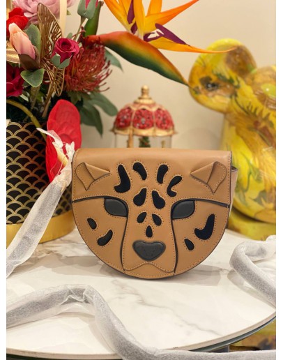(UNUSED) KATE SPADE LUCY 3D LEOPARD FLAP CROSSBODY 