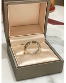 (LIKE NEW) 2020 BVLGARI B.ZERO1 RING 18K 750 WHITE GOLD SIZE 60 -FULL SET-