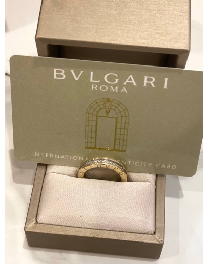 BVLGARI DIAMOND B.ZERO 1 RING SIZE 55