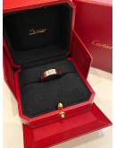 CARTIER LOVE RING 18K 750 WHITE GOLD SIZE 61