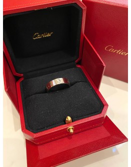 CARTIER LOVE RING 18K 750 WHITE GOLD SIZE 61