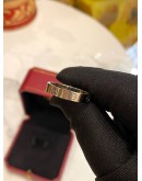 CARTIER LOVE RING 18K 750 WHITE GOLD SIZE 60