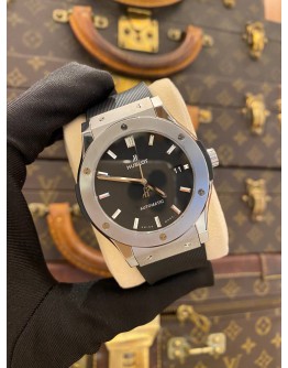 (LIKE NEW) HUBLOT CLASSIC FUSION REF 511.NX.1171.RX BLACK DIAL 45MM AUTOMATIC WATCH 