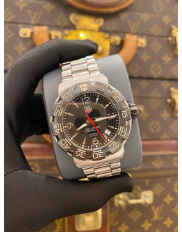 (LIKE NEW) YEAR 2010 TAG HEUER FORMULA 1 WAC1110-0 BLACK DIAL QUARTZ - FULL SET- 
