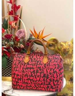 LOUIS VUITTON X STEPHEN SPROUSE GRAFFITI SPEEDY 30 LIMITED EDITION