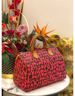 LOUIS VUITTON X STEPHEN SPROUSE GRAFFITI SPEEDY 30 LIMITED EDITION