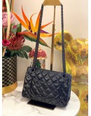 CHANEL REISSUE 2.55 PATENT DOUBLE SMALL FLAP BAG SHW -FULL SET-