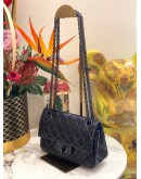 CHANEL REISSUE 2.55 PATENT DOUBLE SMALL FLAP BAG SHW -FULL SET-