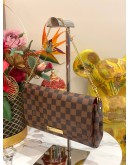 (LIKE NEW) LOUIS VUITTON FAVORITE MM IN DAMIER EBENE CANVAS