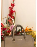 MICHAEL KORS LEATHER HANDLE BAG WITH STRAP