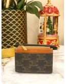 (LIKE NEW) CELINE TRIOMPHE CANVAS TEEN TRIOMPHE BAG -FULL SET-