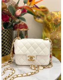 (LIKE NEW) CHANEL CLASSIC MINI FLAP GOLD HARDWARE CHAIN 