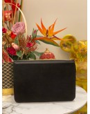 (BRAND NEW) GUCCI OPHIDIA GG BLACK SUEDE LEATHER CLUTCH BAG