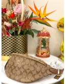 (BRAND NEW) COACH SIGNATURE BROWN BELT WAIST BAG