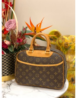 LOUIS VUITTON TROUVILLE BROWN MONOGRAM HANDLE BAG