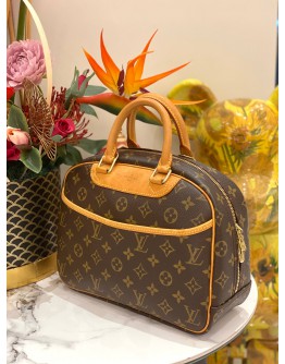 LOUIS VUITTON TROUVILLE BROWN MONOGRAM HANDLE BAG